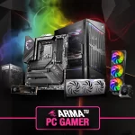 imagen que representa un pc gamer personalizado