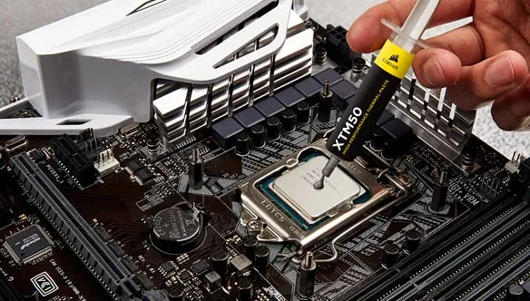 imagen que representa el cambio de la pasta termica de un pc gamer