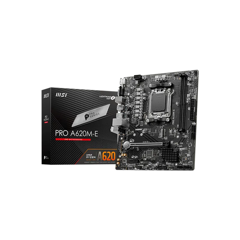 Foto que representa una motherboard msi