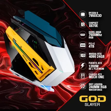imagen que representa el pc gamer god slayer intel